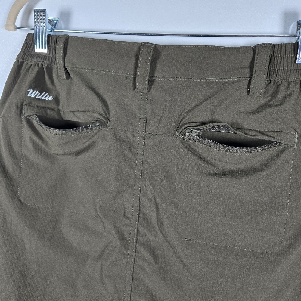 Willit Olive Green Outdoor Hiking Camping Skort Womens Size Small - Picture 14 of 16